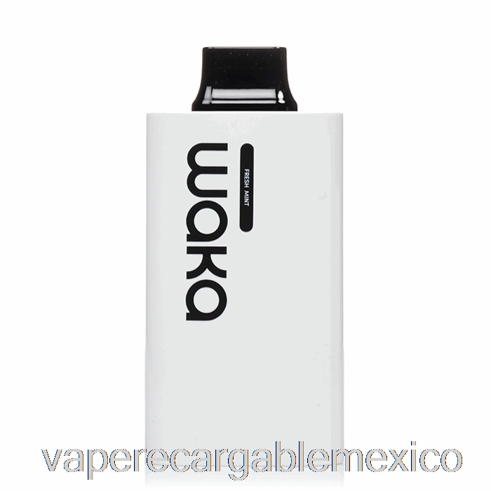 Vape Recargable Waka Sopro Pa10000 Desechable Menta Fresca